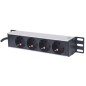Intellinet 10" 1U Rackmount 4-Output Intellinet 10" 1U Rackmount 4-Output